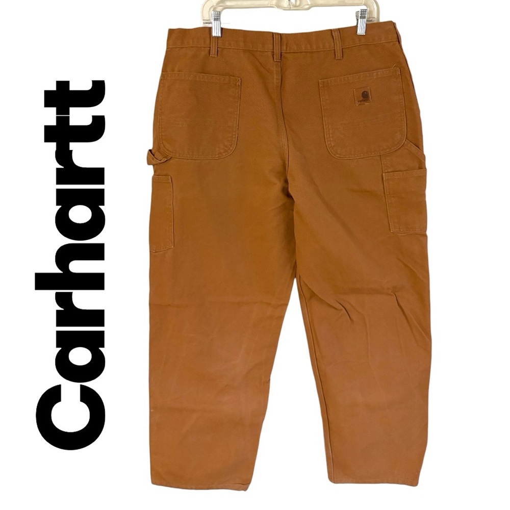 Carhartt Men's Dungaree Cargo Work Pants. Size 40x32 Like new! EUC!